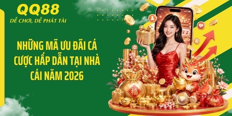 QQ88 ⭐️ Link Vào Nhà Cái QQ88 Mới Nhất & Nhận 88K 15 Những mã ưu đãi cá cược hấp dẫn tại nhà cái năm 2026